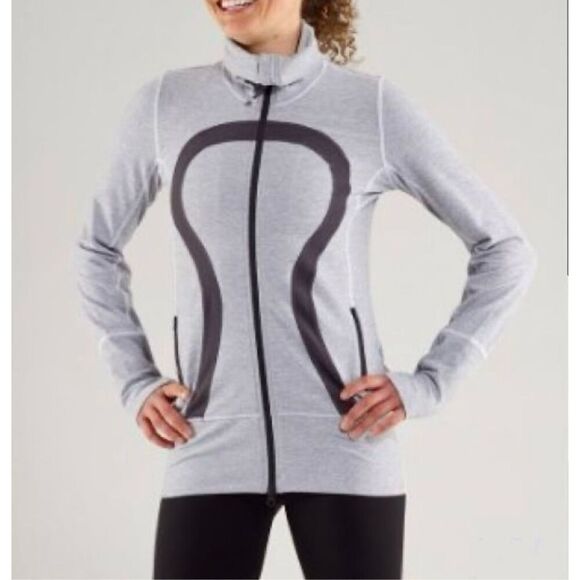 lululemon athletica Gray and Black Sweatshirt - Picture 1 of 12